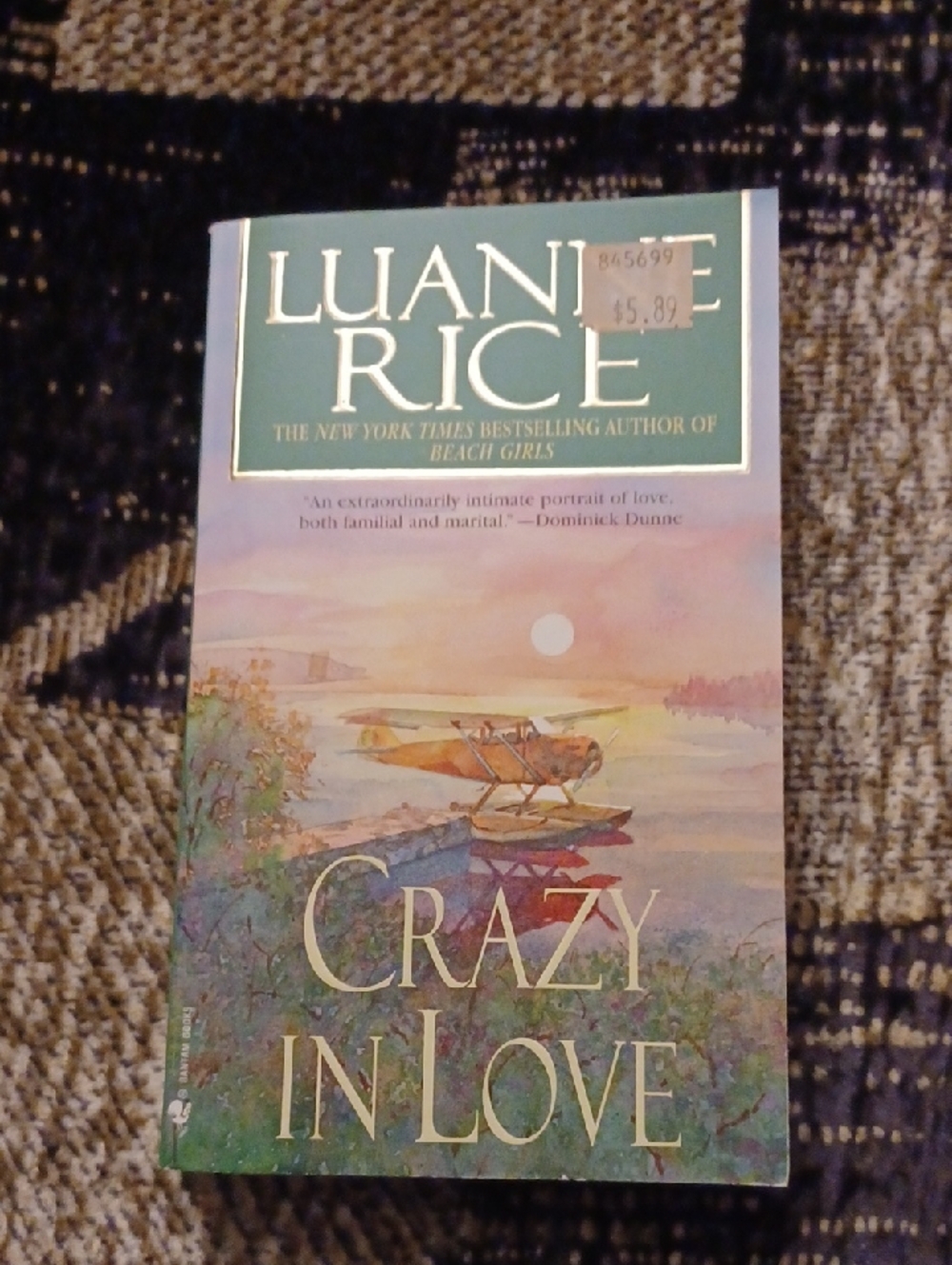 $4 Add-on "Crazy In Love" by Luanne Rice - Paperback Book